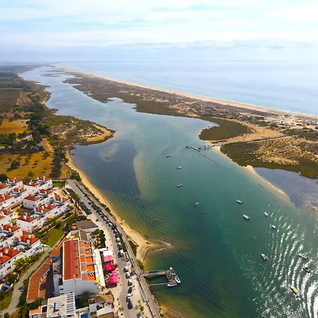 Azul-chic Penthouse With Sun Deck & Pool Apartamento Cabanas De Tavira