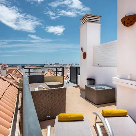 Azul-chic Penthouse With Sun Deck & Pool * Cabanas de Tavira