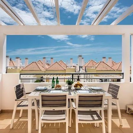 Azul-chic Penthouse With Sun Deck & Pool * Cabanas De Tavira